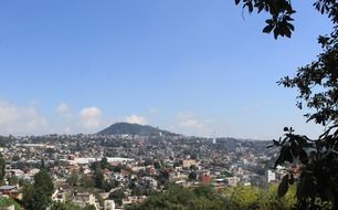 Landscape with the Hill of Macuiltepetl in Mexico