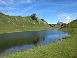 beautiful haute savoie mountain