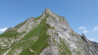 idyllic grasberg alpine landscape