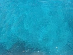 blue and clear ocean water