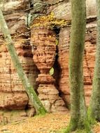 sand stone erosion landscape