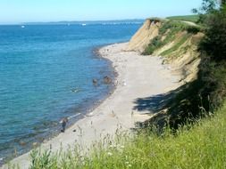 idyll baltic sea beach