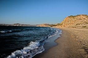 beach in milos