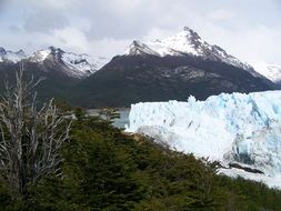 views of the Perito Moreno glacier in Argentina