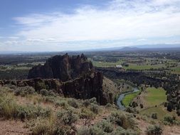 high desert landscape