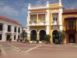 Historic centre in Cartagena