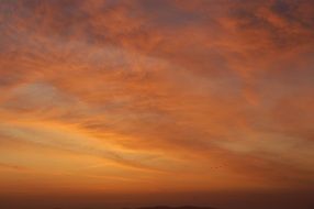 Beautiful sunrise in Portugal