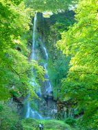 Urarch waterfall in Germany