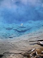 underwater in the national park in Wyoming