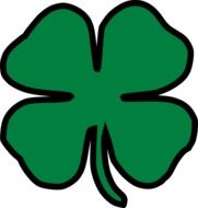 lucky clover leaf