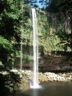 Waterfall in Misol-ha