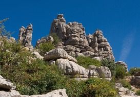 rocky mountain in spain