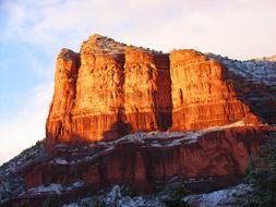 red mountains Arizona landscape