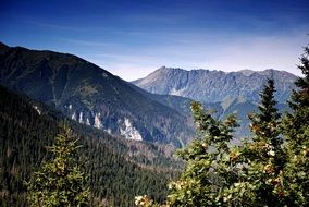 beautiful view of High Tatras, poland