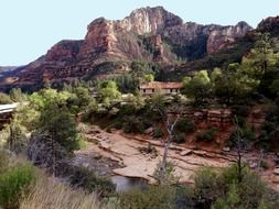 mountain range in Sedona, Arizona