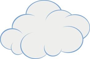 cartoon cloud drawing