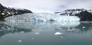 Beautiful glacier in Alaska