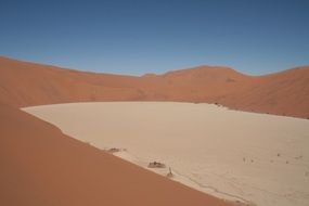 sand lake in namibia