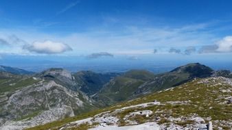 po mountains valley viewpoint