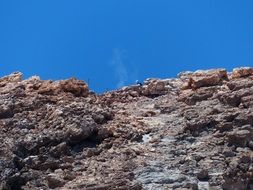 teide summit smoke