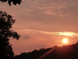quiet evening landscape