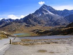 beautiful landscape of the Alps