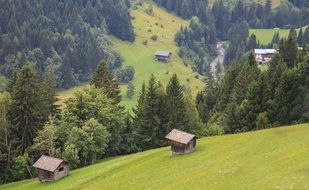 landscape in Austria