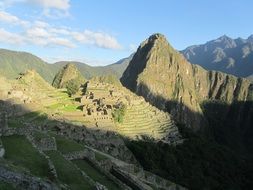 ancient village in machu picchu