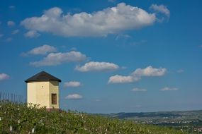 Barn on a hill