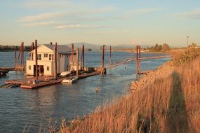 Photo of River embankment in Oregon