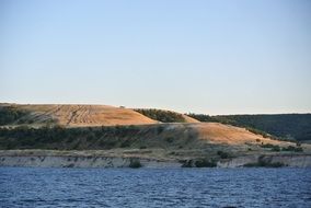 steppe near the Volga river