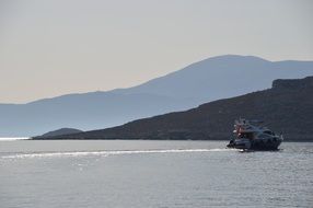 seascape with boat