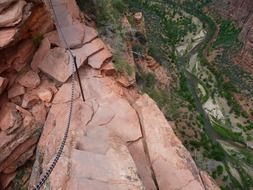 utah mountains cliff