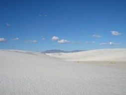 New Mexico white sands