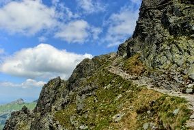 great tatry landscape top view