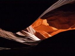 landscape of canyon red rock formation in Arizona