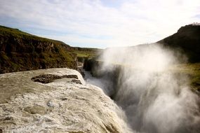 splendiferous iceland waterfall
