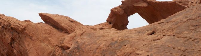 arches in a desert