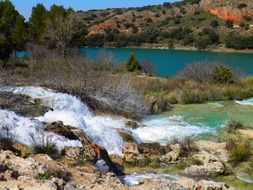 Ruidera Lakes Nature Reserve in Spain