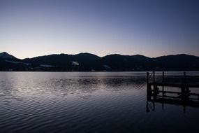 beautiful view of the lake