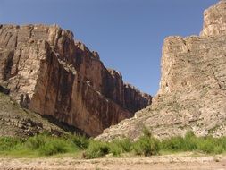 Scenic cliff in Big Bend National Park, Texas, USA