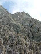 salt crystal mountains in transylvania