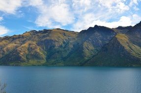 peaceful mountain lake