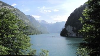 Königssee is a lake in southeastern Bavaria