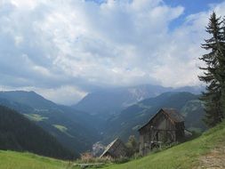 dolomites mountains in Italy