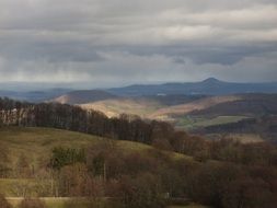 tranquil swabian alb landscape