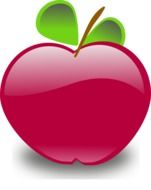 apple crimson as an illustration