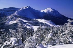 Japan mountains landscape