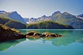 scenic fjord in Norway