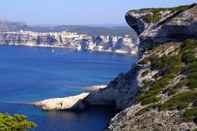 Blue Lagoon in Corsica, France